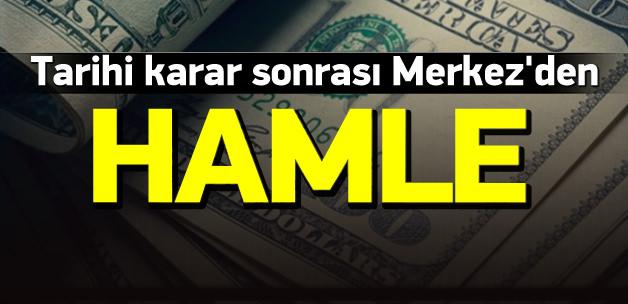 FED kararı sonrası Merkez'den ilk hamle