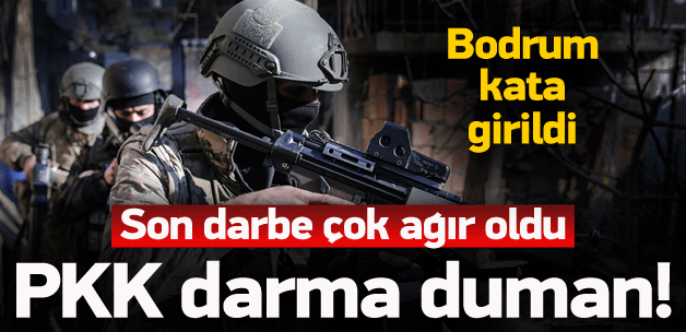 Son darbe çok ağır oldu, PKK darma duman!