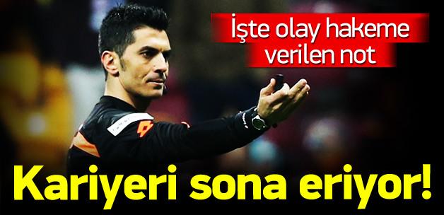İşte olay hakem Deniz Ateş Bitnel'e verilen not!