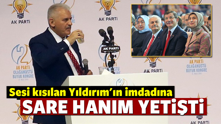 Sare Davutoğlu'ndan Binali Yıldırım'a özel karışım