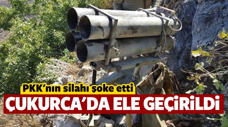 Çukurca’da teröristlere ait ÇNRA ele geçirildi