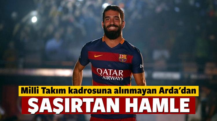 Arda Turan'dan şaşırtan hareket