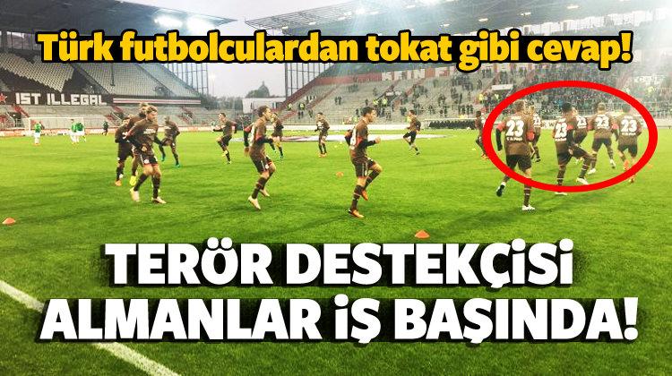 Terör destekçisi Almanlar iş başında!