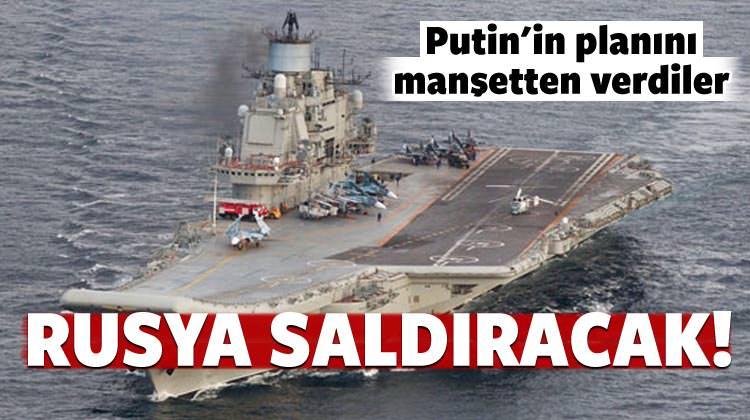 Putin'in planını manşetten verdiler!