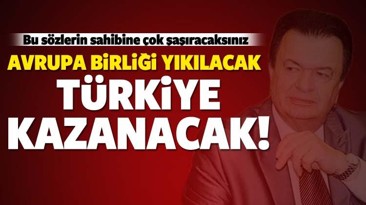 Meinel: Avrupa Birliği yıkılacak Türkiye kazanacak