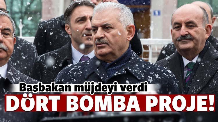 Başbakan Yıldırım 4 projeyi onayladı