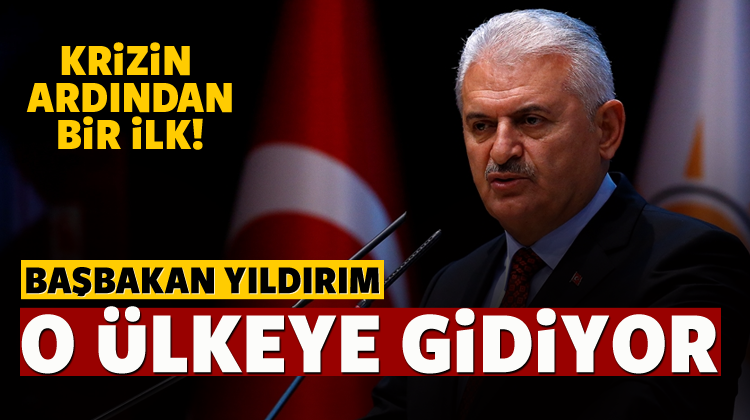 Başbakan Yıldırım Irak'a gidiyor
