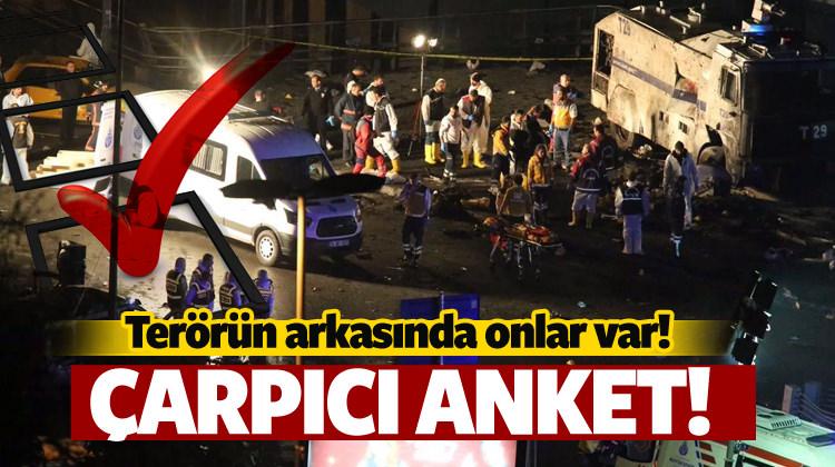 Halka göre terörün arkasında ABD var!
