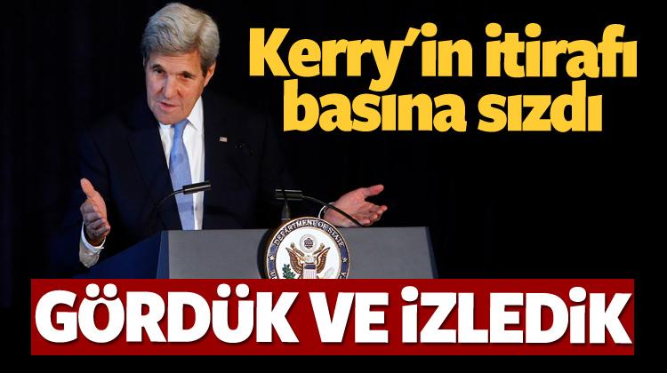 Kerry'nin ses kayıtları basına sızdı