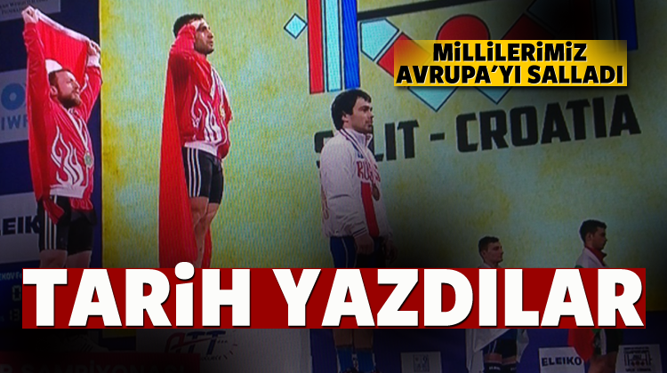 Millilerimiz Avrupa'yı salladı