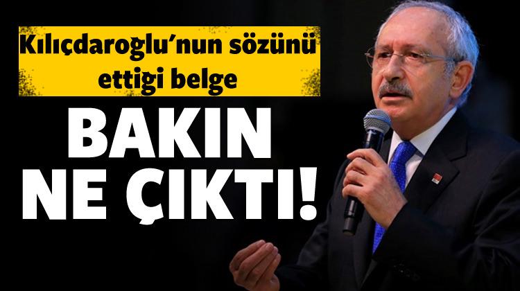 İşte Kılıçdaoğlu'nun sözünü ettiği belge!