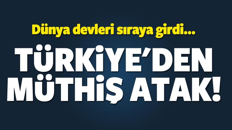 Türkiye'den müthiş atak! Dünya devleri sırada...