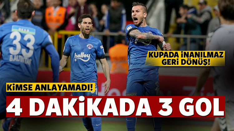 Türkiye Kupası'nda tarihi geri dönüş!
