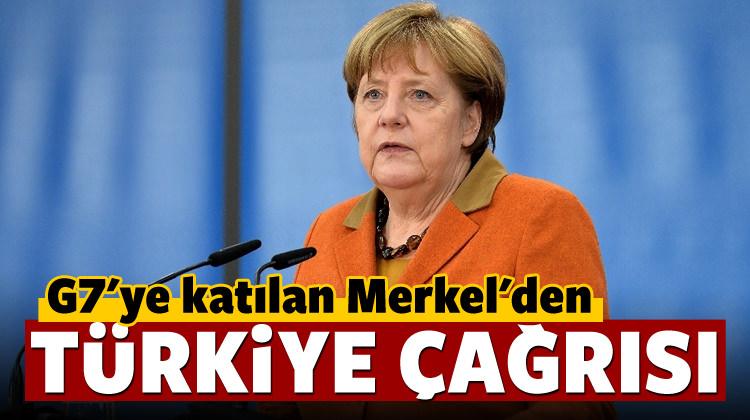 Merkel: Türkiye de o masada olmalı
