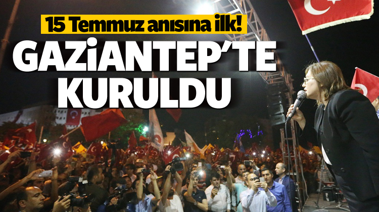 İlk demokrasi müzesi Gaziantep'te kuruldu