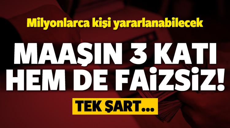 Maaşlarının 3 katına kadar avans alabilecekler