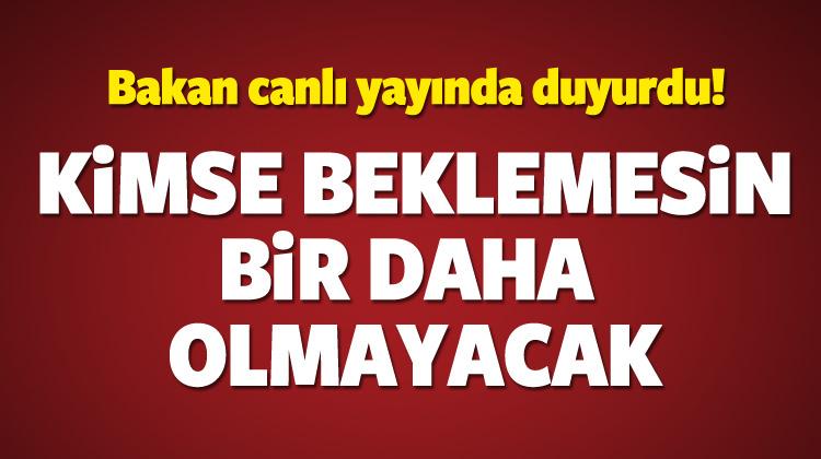 Naci Ağbal'dan flaş açıklama! Bir daha olmayacak