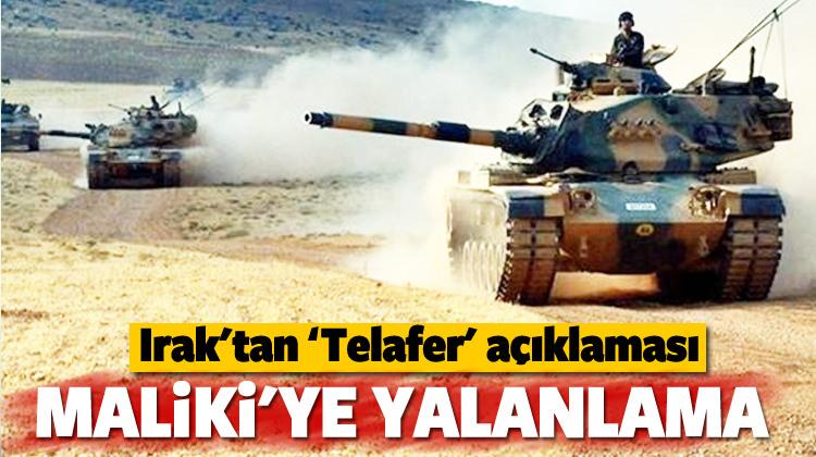 Irak'tan 'Telafer' açıklaması!