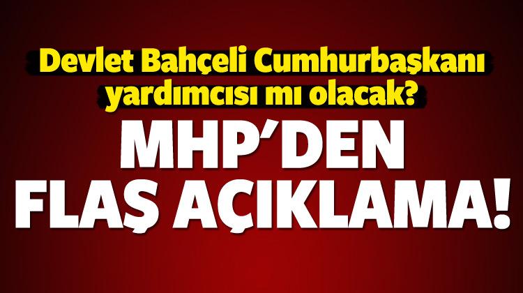Cumhurbaşkanı Yardımcısı iddialarına açıklama