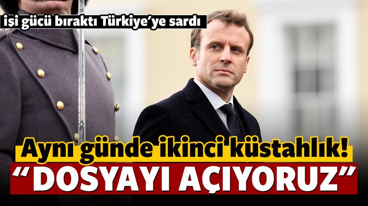 Fransa'dan bir küstah hamle daha!