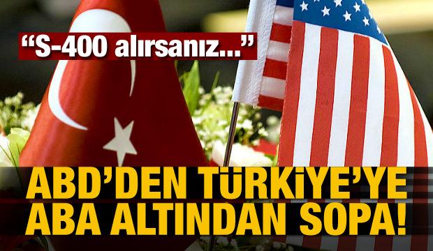ABD'den Türkiye’ye aba altından sopa