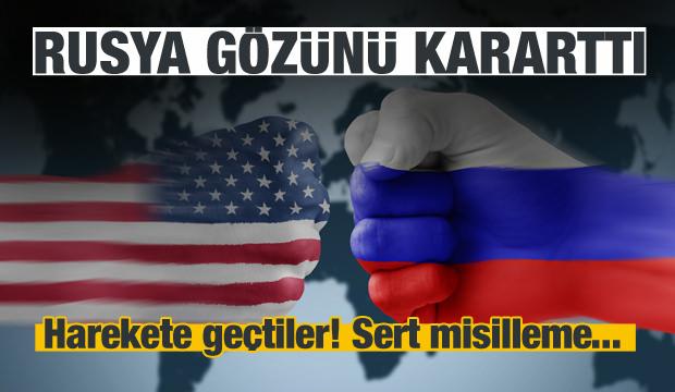 Rusya da harekete geçti! Flaş ABD kararı