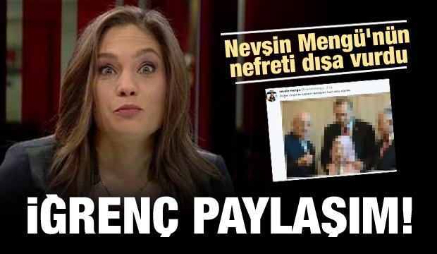 Nevşin Mengü'nün başörtüsü nefreti! İğrenç sözler