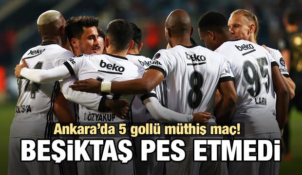 5 gollü müthiş maç! Beşiktaş pes etmedi!