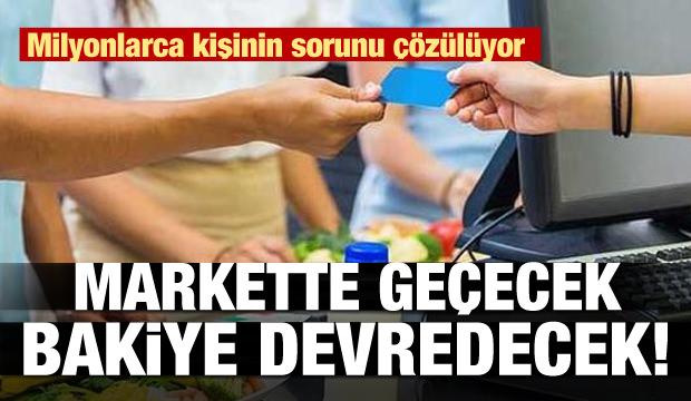 Milyonlara Mujde Markette Gececek Bakiye Devredecek Ekonomi Haberleri