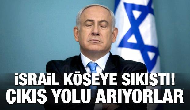İsrail köşeye sıkıştı! Çıkış yolu arıyorlar