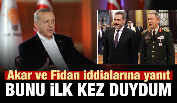 Erdoğan'dan Akar ve Fidan yorumu