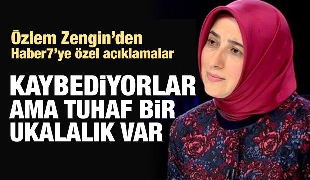 ozlem zengin kaybediyorlar ama tuhaf bir ukalalik siyaset haberleri