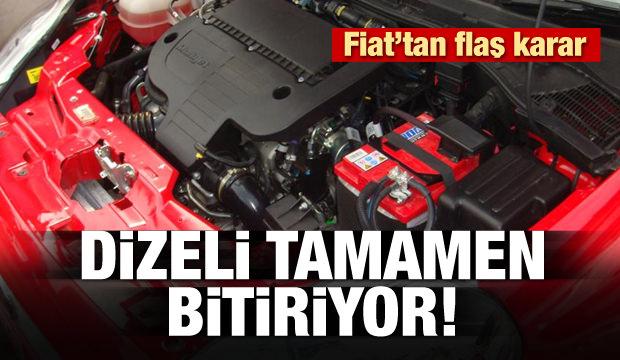 Fiat'tan flaş karar! Dizeli tamamen bitiriyor