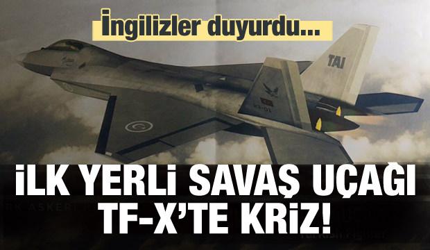 Ilk Yerli Savas Ucagi Tf X Te Motor Krizi Ekonomi Haberleri