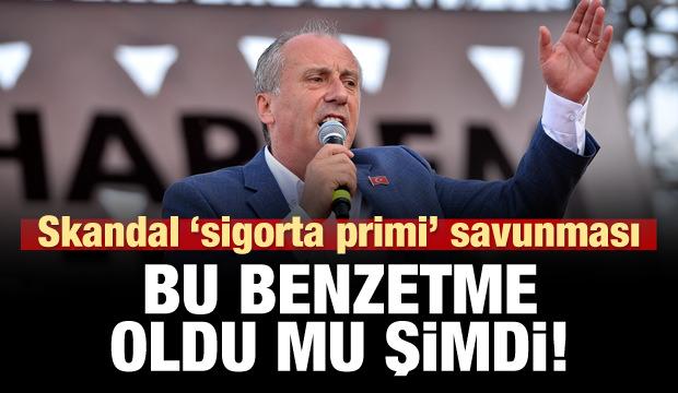 İnce'den skandal 'dershane ve prim' savunması