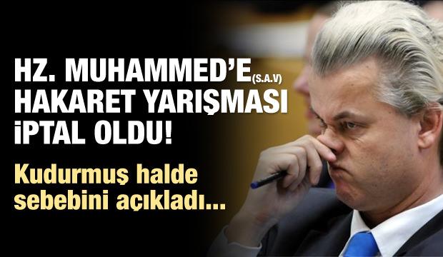 Hollanda'daki skandal karikatür yarışması iptal!