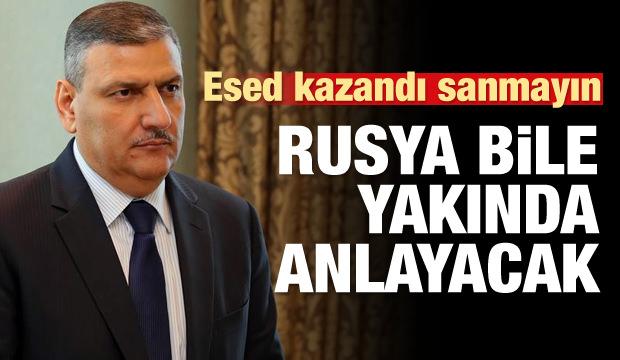 Esed'in kazandığını sanmayın, Rusya bile anlayacak