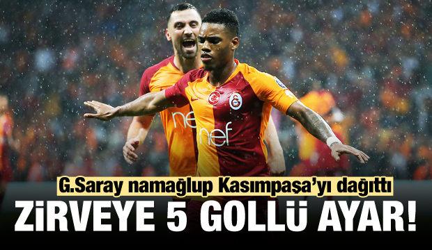 G.Saray namağlup Kasımpaşa'yı dağıttı!