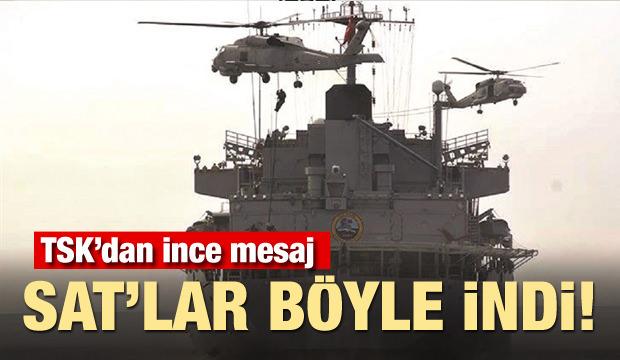 TSK'dan ince mesaj! SAT'lar böyle indi