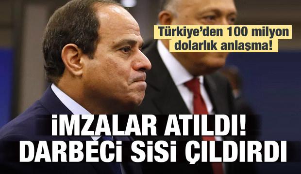 Türkiye'den dev anlaşma! Darbeci Sisi rahatsız