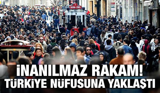 Bakan açıkladı! Sayıları Türkiye nüfusuna yaklaştı