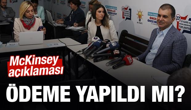 McKinsey açıklaması: Ödeme yapıldı mı?
