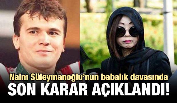 Süleymanoğlu'nun babalık davasında karar çıktı