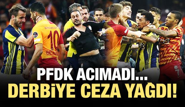 PFDK olaylı derbinin cezalarını açıkladı!