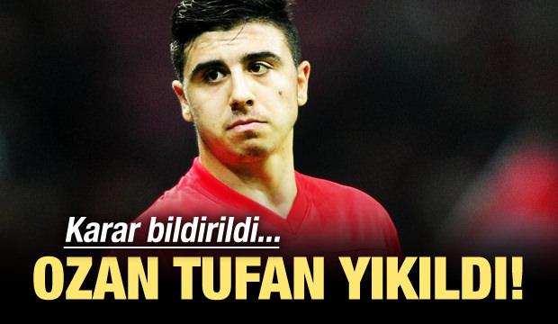 Ozan Tufan'ı yıkan karar!