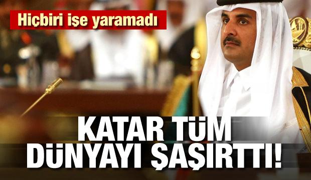 Katar tüm dünyayı şaşırttı