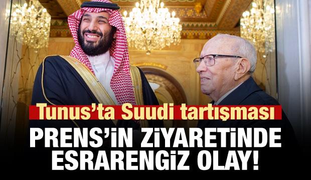 Prens'in Tunus ziyaretinde esrarengiz olay!
