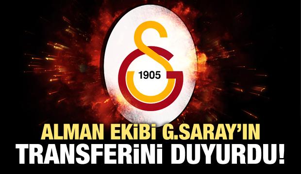 Almanlar, G.Saray'a transferini duyurdu!