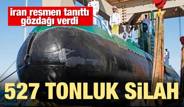 İran'dan dünyaya gözdağı! 527 tonluk silah