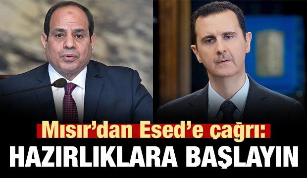 Mısır'dan Esed'e çağrı: Hazırlıklarınızı yapın!